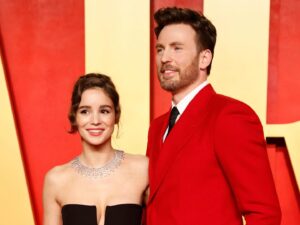 Chris Evans y Alba Baptista le dan la bienvenida a su primera hija, Alma Grace